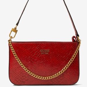 🎁New Guess Katey Mini Top Zip Shoulder Bag